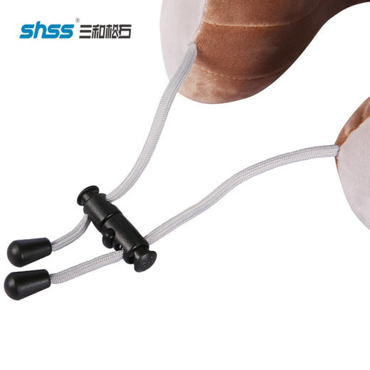 三和松石（shss） 颈椎按摩枕按摩仪  U1 白+棕色 商品图5