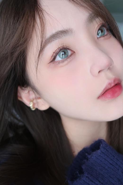 summerbaby月抛 蛇目 绿 14.5mm 含硅水凝胶 不同度数拍2盒 商品图8