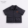 【速干】马克珍妮新款夏装 男童户外风大口袋短袖衬衫230917 商品缩略图3