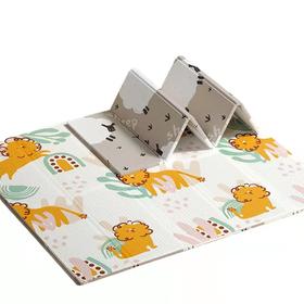 BabyGo儿童可折叠爬行垫坦桑尼亚狮子+绵羊爱睡觉  BBG