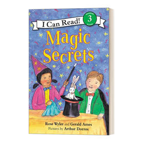 Collins柯林斯 英文原版 Magic Secrets 魔术大揭秘 I Can Read Level 3分级阅读 儿童英语课外阅读 英文版 进口英语原版书籍