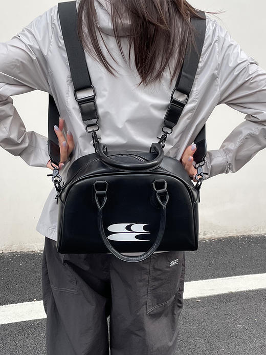 CryingCenter经典款logo波士顿包专用 双肩斜挎多用 可调节包带背 商品图2