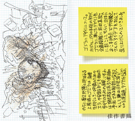 Shinji Higuchi Special Effect's Field Notes : Visual Plans and Sketches / 樋口真司特效的现场笔记：视觉平面图和草图 商品图3