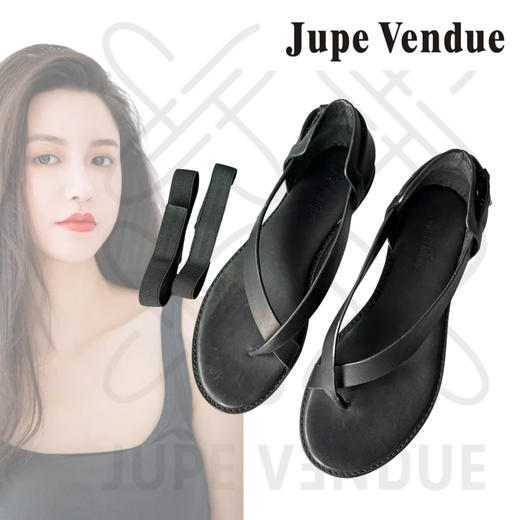 5块钱两双啊【BGS】此款易开胶，介意勿拍，里外全皮—张大奕ZDY02交叉夹脚凉鞋（无鞋盒） 商品图0