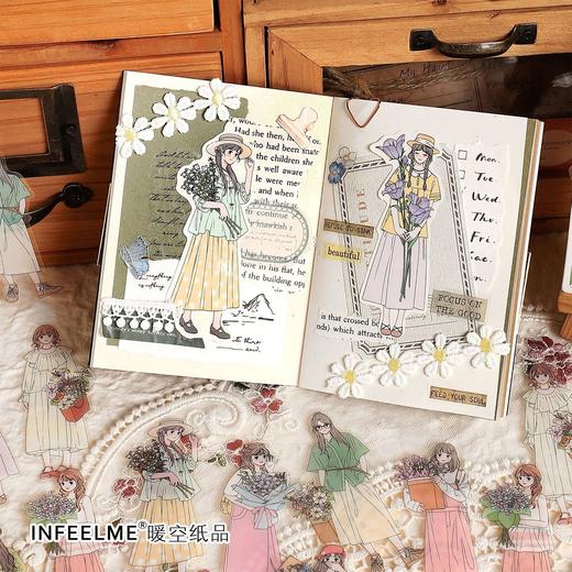 Infeel.me心动女孩系列特油PET贴纸包 商品图3