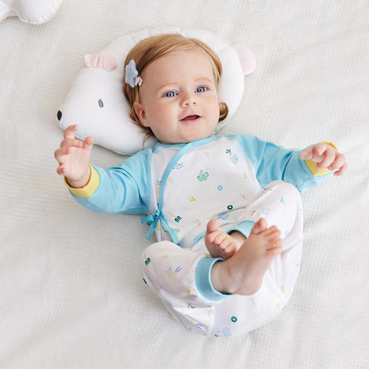 英氏婴儿新生儿男女宝宝家居服打底衫裤内衣春款 YLFHJ02001A  YLFHJ02002A 商品图1