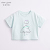 【凉感抗菌】马克珍妮夏装 女童趣味图案休闲短袖T恤231000 商品缩略图1