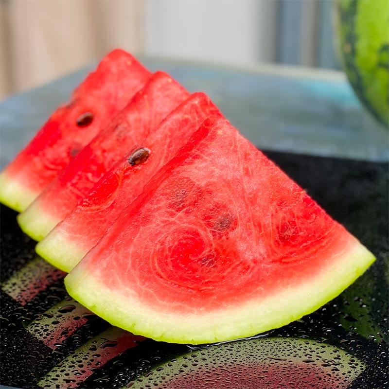 【手撕西瓜】顺丰包邮 山东聊城手撕小西瓜2k火山小西瓜4-5斤