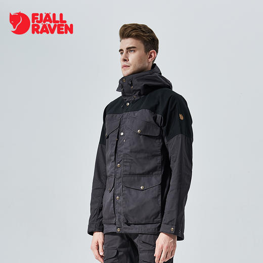 Fjallraven/北极狐户外休闲旅行耐磨连帽防风外套情侣夹克89856 商品图1