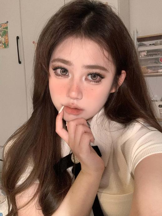 【大直径半年抛】LOVEIIKIRA-养乐多-14.5mm【半年抛 0-1000度 含有525/575】着色13.8mm 商品图7