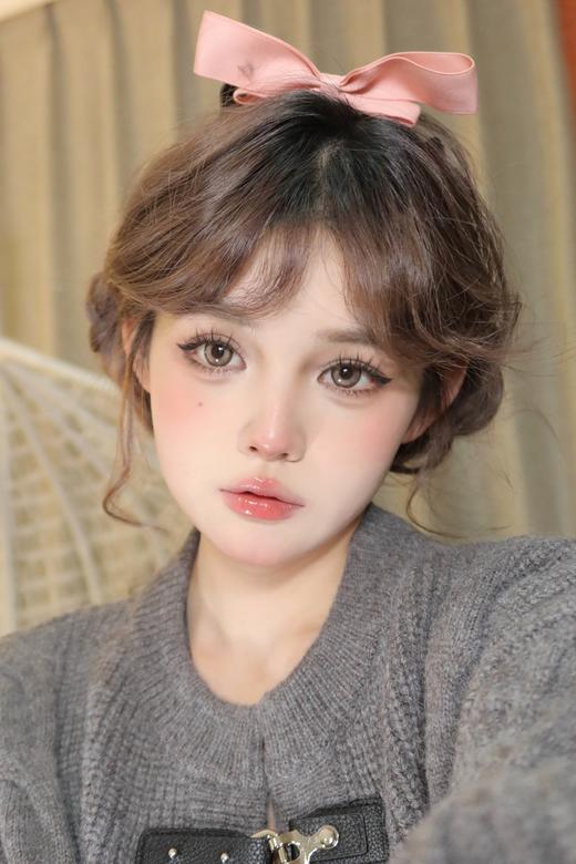 【大直径半年抛】LOVEIIKIRA-养乐多-14.5mm【半年抛 0-1000度 含有525/575】着色13.8mm 商品图2