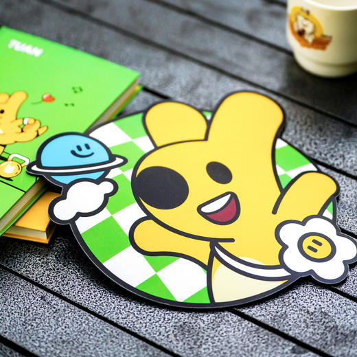 袋鼠团团小花包鼠标垫 商品图0