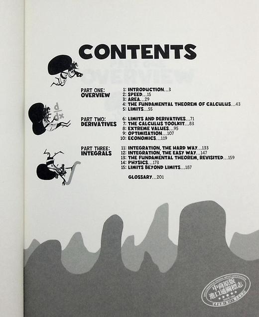 预售 【中商原版】一本漫画读懂微积分 英文原版 The Cartoon Introduction to Calculus Grady Klein 科普读物 商品图4