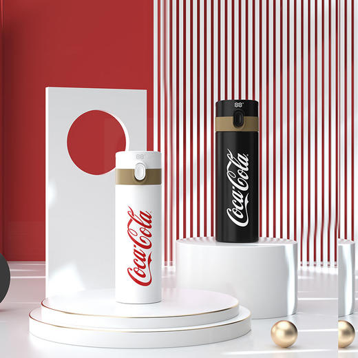 GE-CK22AW-DB10-1-可口可乐联名数显保温杯（黑色） 商品图1