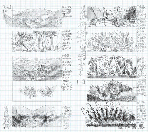 Shinji Higuchi Special Effect's Field Notes : Visual Plans and Sketches / 樋口真司特效的现场笔记：视觉平面图和草图 商品图1