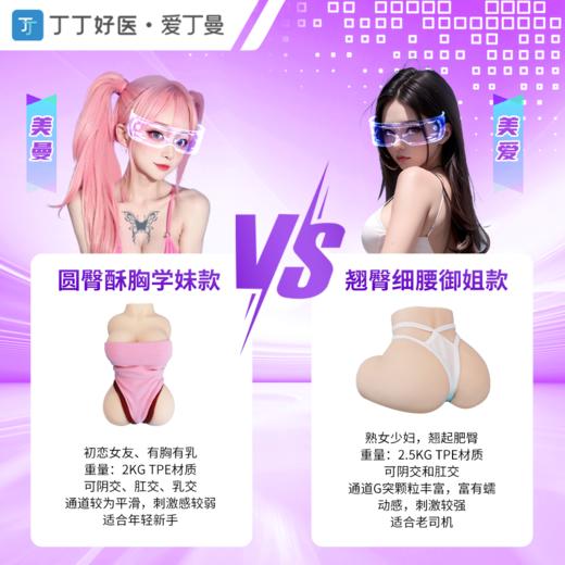 【30M延时训练倒模】中高阶实战仿真训练高度仿真倒模大脑降敏 送《实战仿真训练指南》课程兑换卡 圆臀学妹&翘臀御姐 商品图10