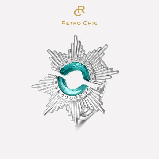 Mordern Art 现代艺术时期 | 蒲公英天空戒指 商品图0