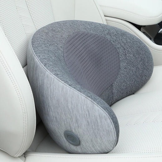 三和松石（shss）   按摩靠垫颈部背部腰部 V40 灰色 商品图1