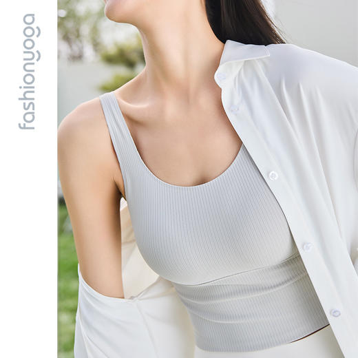 【特卖不退换】F13201优雅软支撑一体杯背心 商品图8