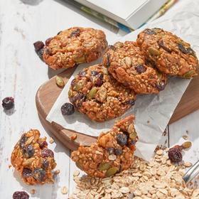 蔓越莓谷麦美式手工饼 Mixed Oatmeal & cranberries Cookie