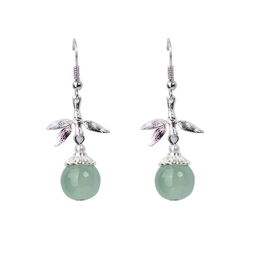 JGL-03220307古风竹节耳环古装耳饰云南民族风耳饰地摊饰品小清新耳环吊坠 商品图1