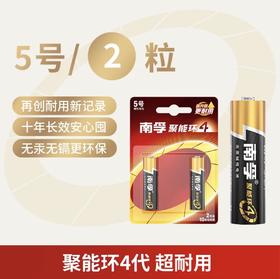 南孚碱性电池5号2粒装