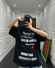 We11done23春夏超大版型有机棉弹幕印花T恤 商品缩略图0