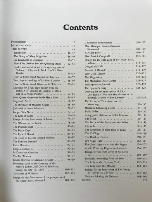 比亚兹莱画集（裸书） 62幅插图 精装大16开 商品图4