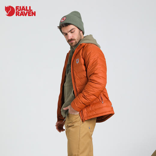 北极狐男士户外轻量保暖夹克防风防泼白鹅绒羽绒服 86123 商品图1