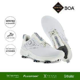 【高尔夫健步G5】ECCO爱步女子高尔夫球鞋有钉152523透气排湿