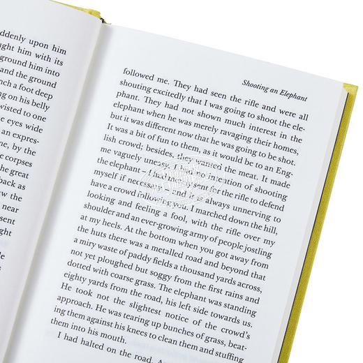 【中商原版】企鹅小布纹经典系列春季 乔治·奥威尔 猎象记 Shooting an Elephant 英文原版 George Orwell 动物农场 作者 商品图3