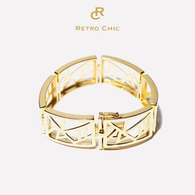 【歌手李佳薇&演员周放同款】Golden黄金系列｜守护之盾手链