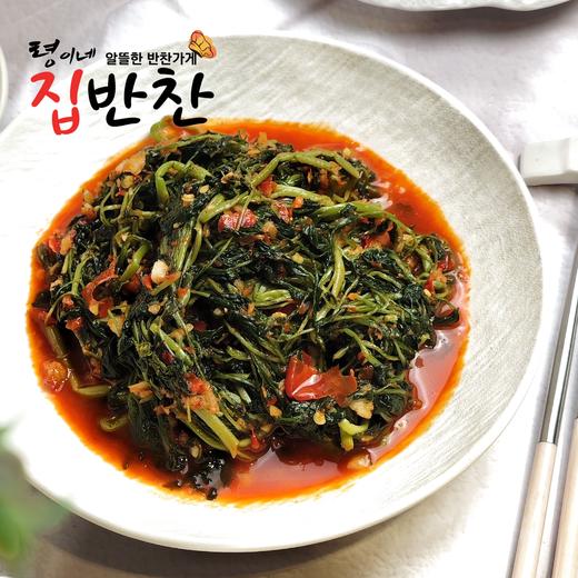 玲儿家小菜 拌樱菜 령이네반찬500g 영채무침500g 商品图0