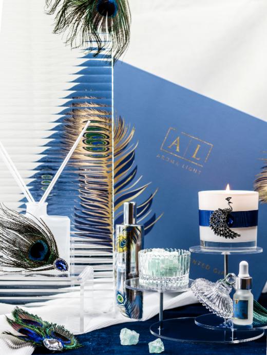 【团购展示】美通孔雀翎香氛礼盒套装 商品图0