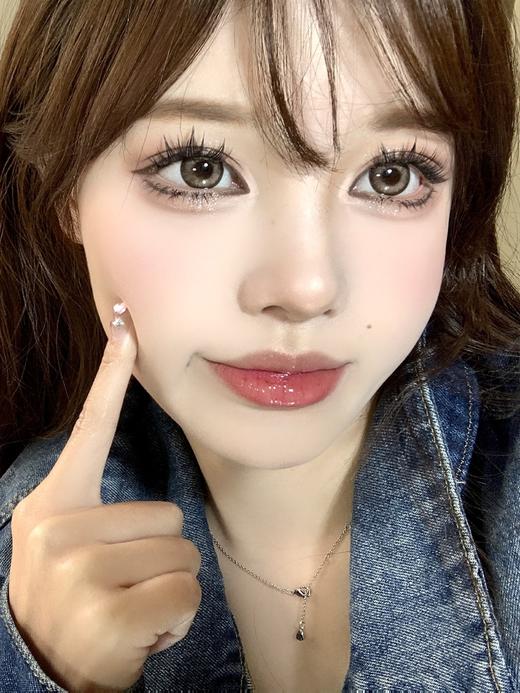 【大直径半年抛】LOVEIIKIRA-养乐多-14.5mm【半年抛 0-1000度 含有525/575】着色13.8mm 商品图13