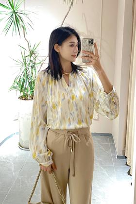 小众艺术油画质感 桑蚕丝#