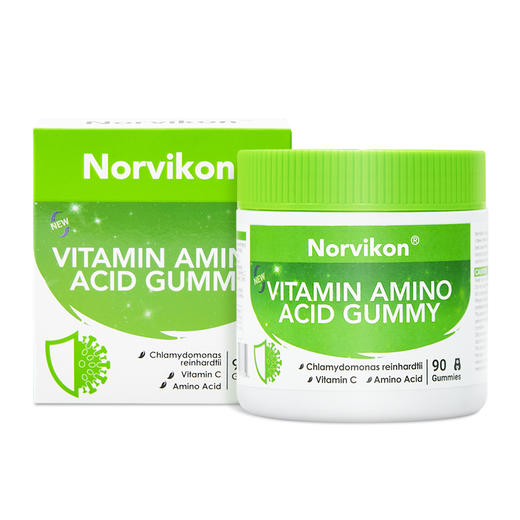 诺维肯莱茵衣藻氨基酸软糖90粒 商品图5