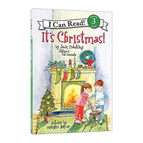 Collins柯林斯 英文原版 It's Christmas 圣诞节到了 I Can Read Level 3 分级阅读 儿童英语课外阅读 故事绘本 英文版 进口英语原版书籍