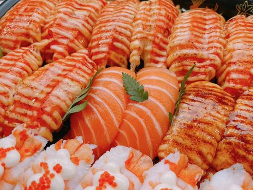 鲜虾三文鱼满贯双人套餐(18粒) 商品图3