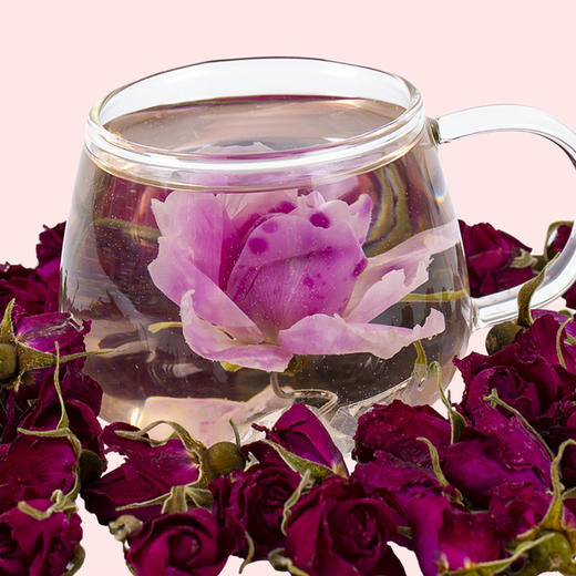 包邮【厂商直发】有机玫瑰花茶朵型完整泡茶养生10g20g可选低温烘焙玫瑰花 商品图3