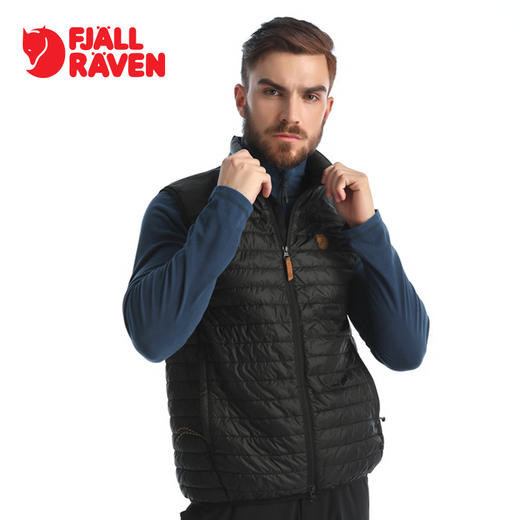 北极狐运动男士外套防风棉背心轻薄保暖透气可压缩马甲外套 83775 商品图2