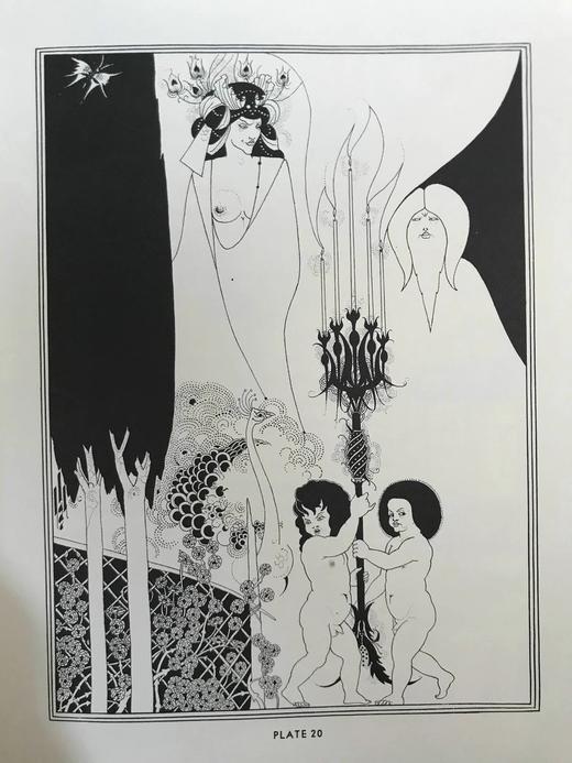 比亚兹莱画集（裸书） 62幅插图 精装大16开 商品图8