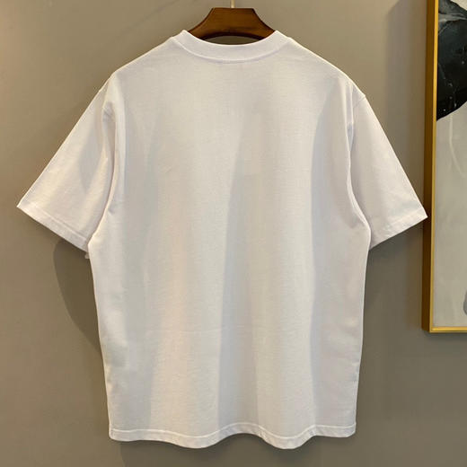 We11done23春夏超大版型有机棉弹幕印花T恤 商品图6