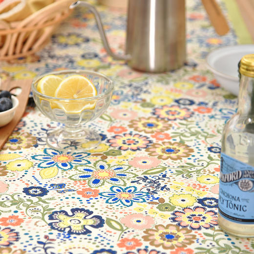 春日花筏系列桌旗日式双面茶旗布 商品图2