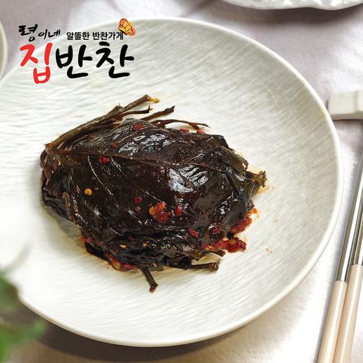 玲儿家小菜 拌苏子叶 500g령이네반찬 양념깻잎무침500g 商品图0
