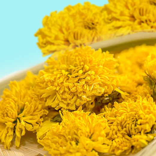 【厂商直发】有机皇菊花茶低温烘焙朵型完整小瓶大瓶礼盒可选花茶清香 商品图1