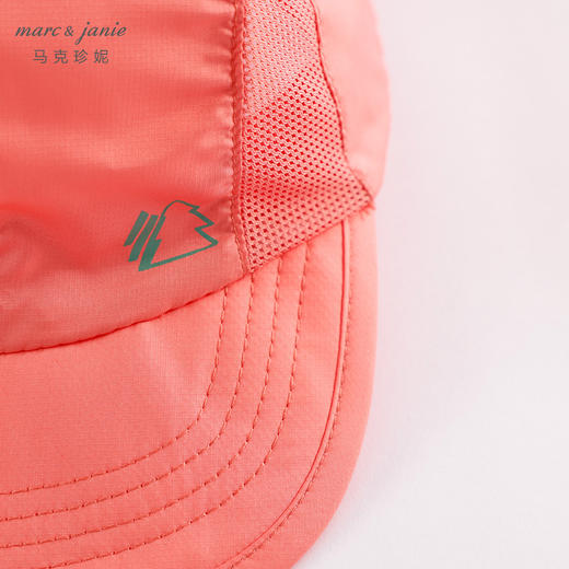 马克珍妮夏装新款 男女童户外风网面拼接遮阳鸭舌帽230810 商品图6