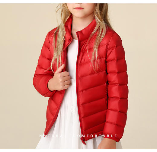 裁缝学苑 QZ22亲子短款羽绒服外套有胆布1 1服装切割图纸牛皮纸样 商品图8
