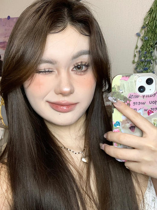 4youthcon 美瞳年抛 冰点乌龙 直径14.5mm着色13.8mm 商品图2