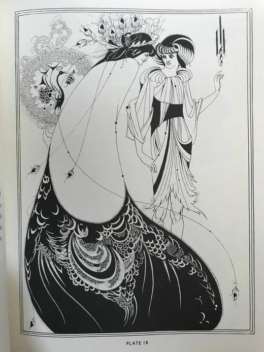 比亚兹莱画集（裸书） 62幅插图 精装大16开 商品图9